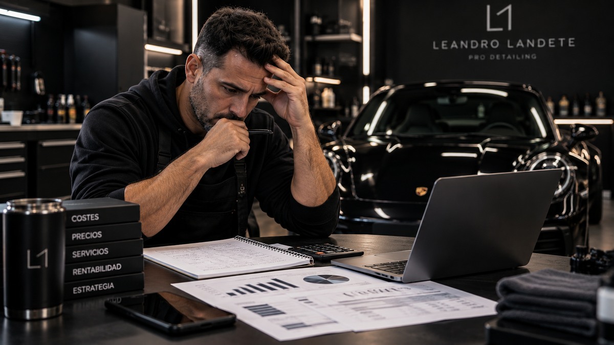 7 errores que pueden hacer que tu negocio de detailing no sea rentable