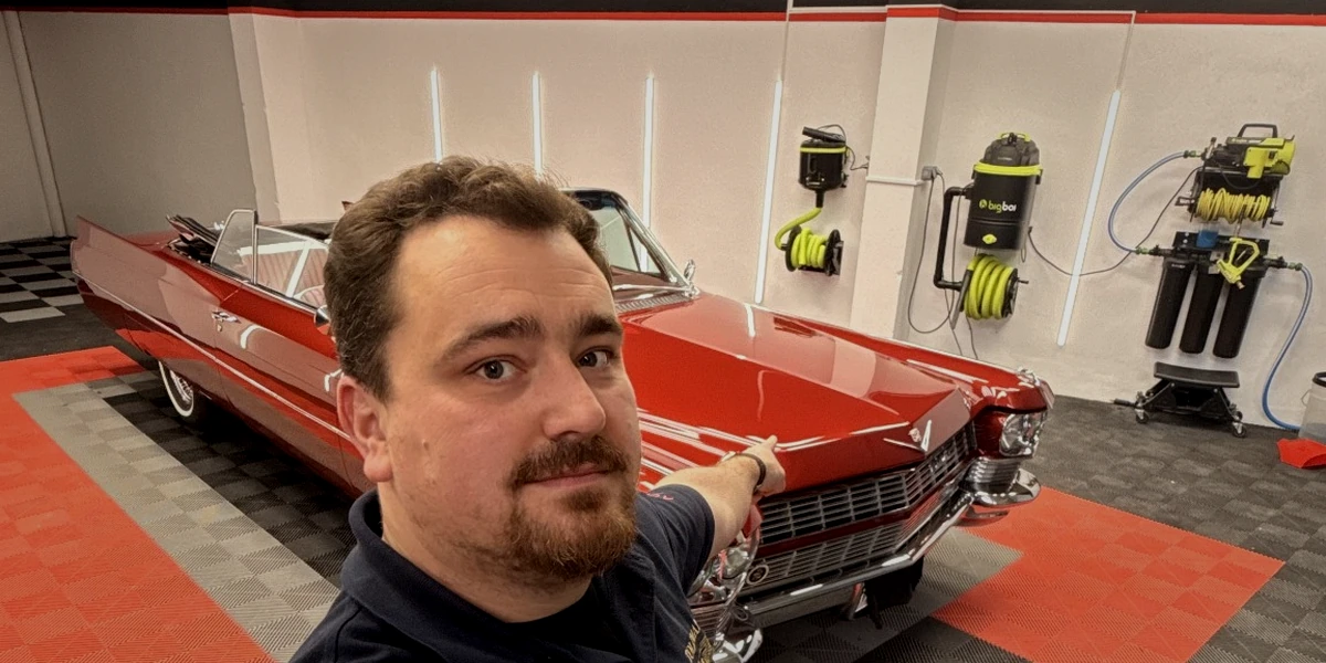 Taller de detailing profesional en España preparado para empezar a trabajar